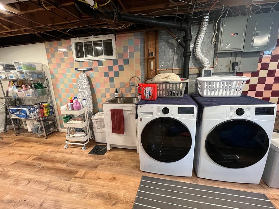 Basement Washer/Dryer