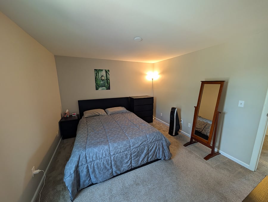 Primary Bedroom with queen sized bed