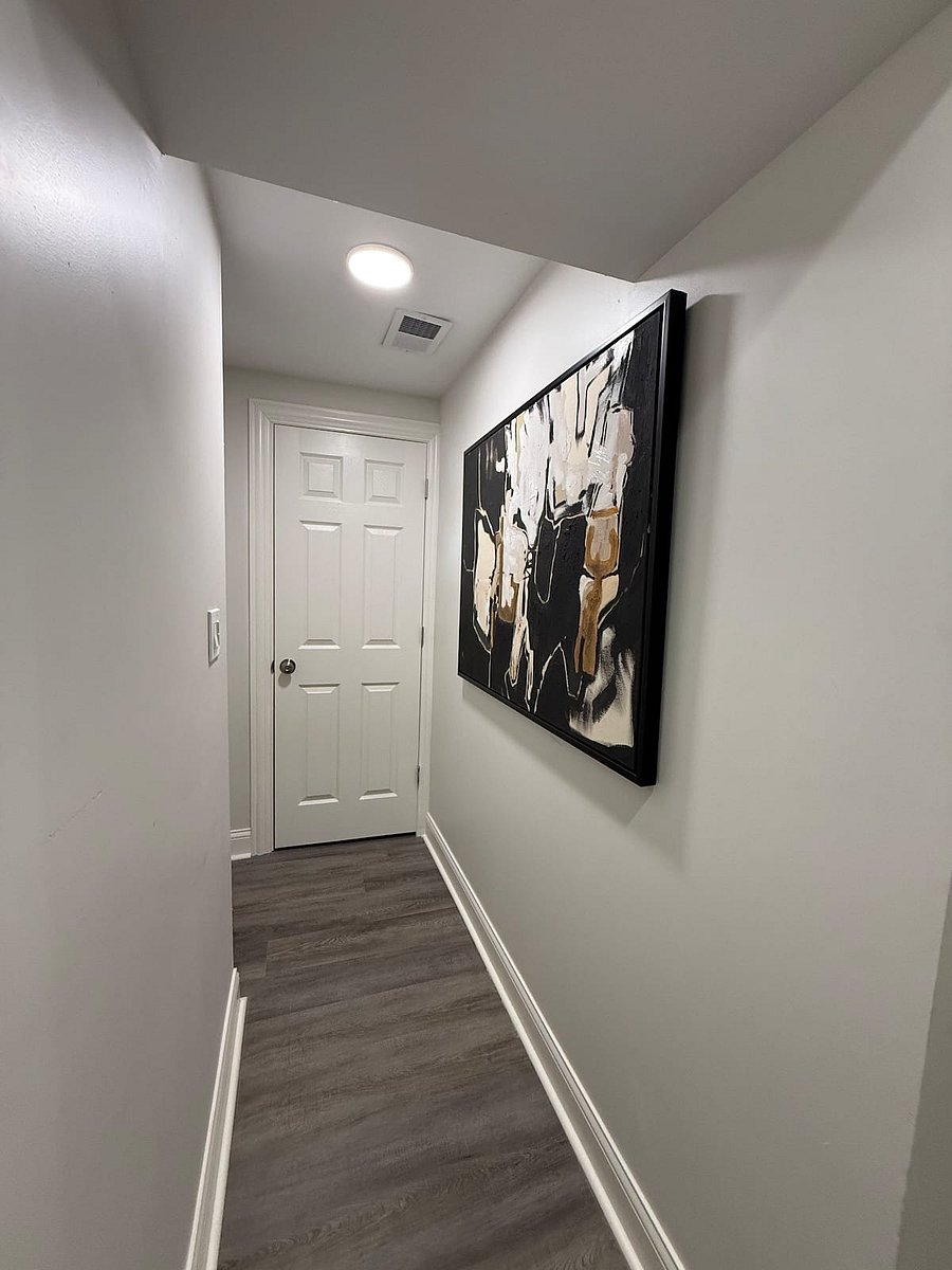 Walk in Entry hall closet for additional storage.