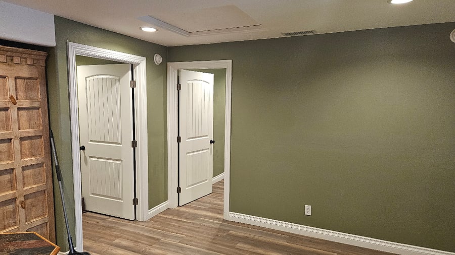 View of Main Entry Door to Hallway and 2nd Bedroom