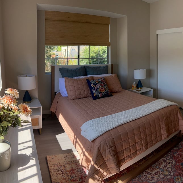 Bedroom view from side window
