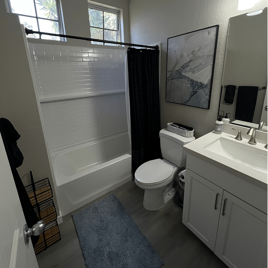 Bathroom view from door