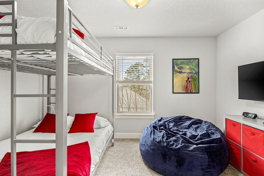 2nd Floor Bunk Room - Full over Full Bunk Beds.
