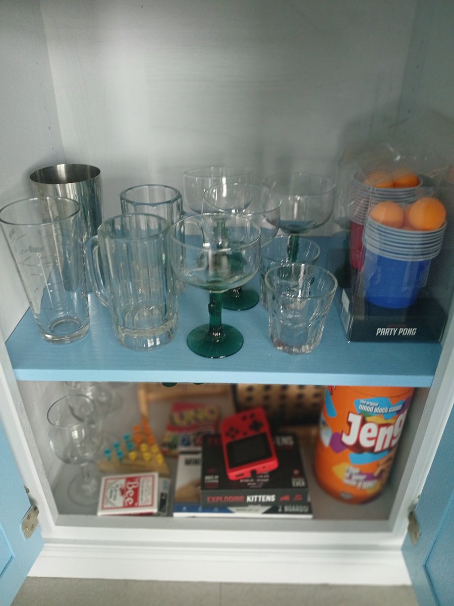 Sidebar includes everything you need to make the perfect cocktail and a wide range of games to entertain.
