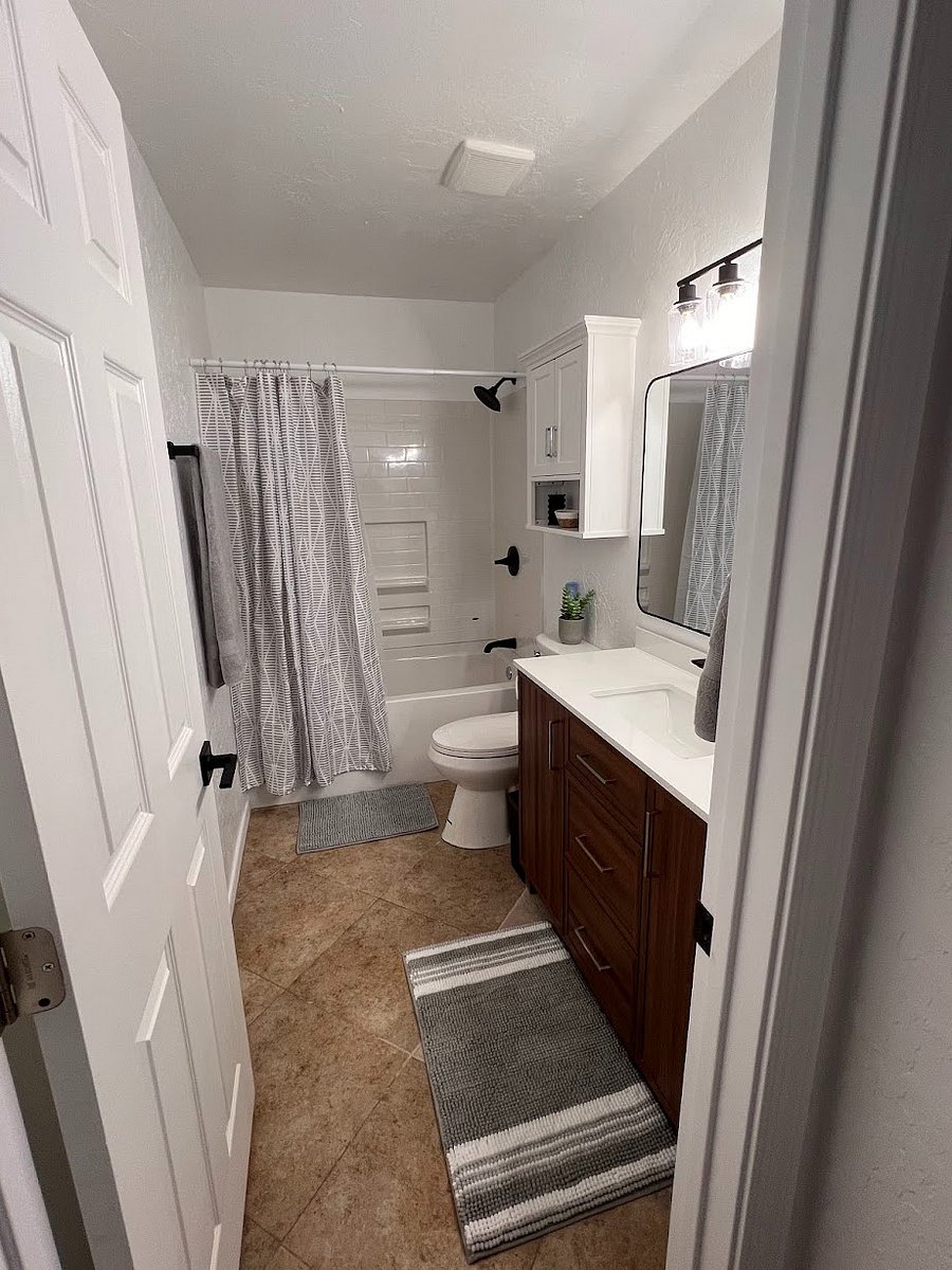 Guest bathroom - everything is new!