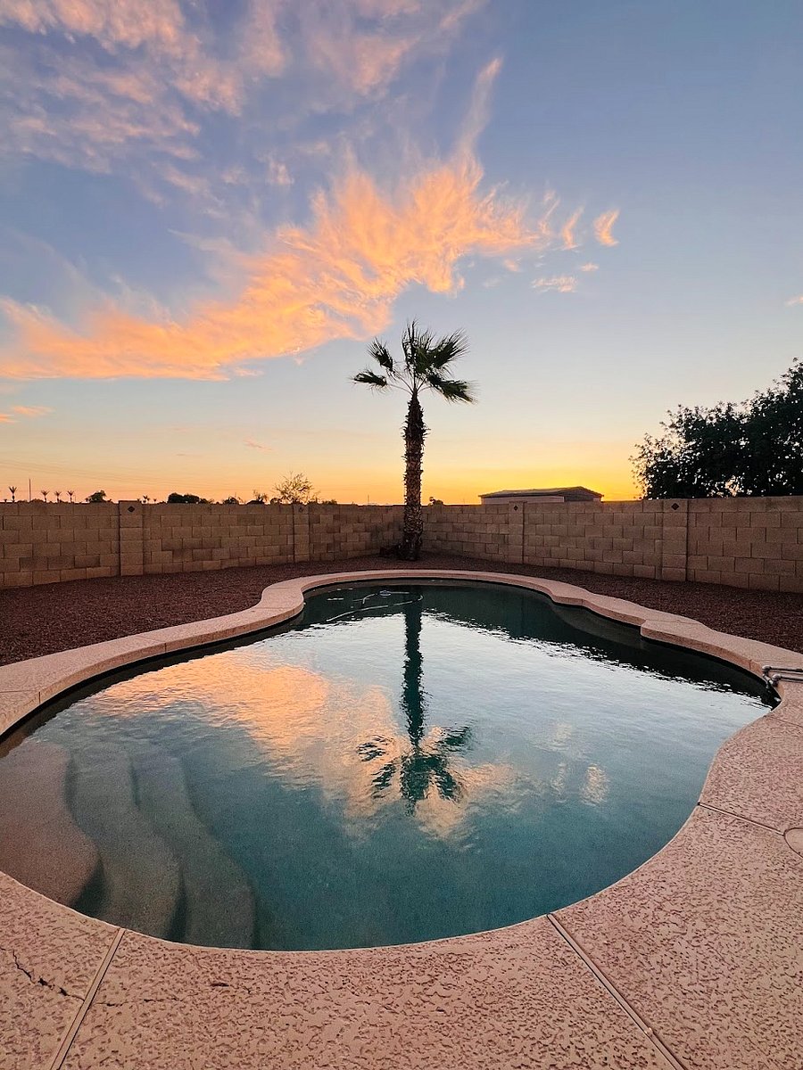 Spend your days or evenings relaxing in the brand new pool!