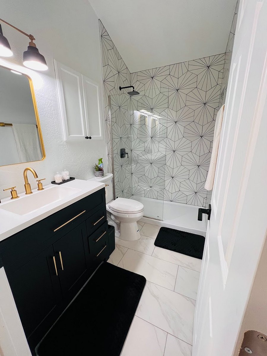 Primary Bathroom - everything is brand new!