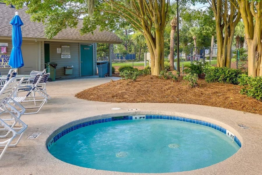 Inverness community pool and kiddy pool. A short 1-block walk.