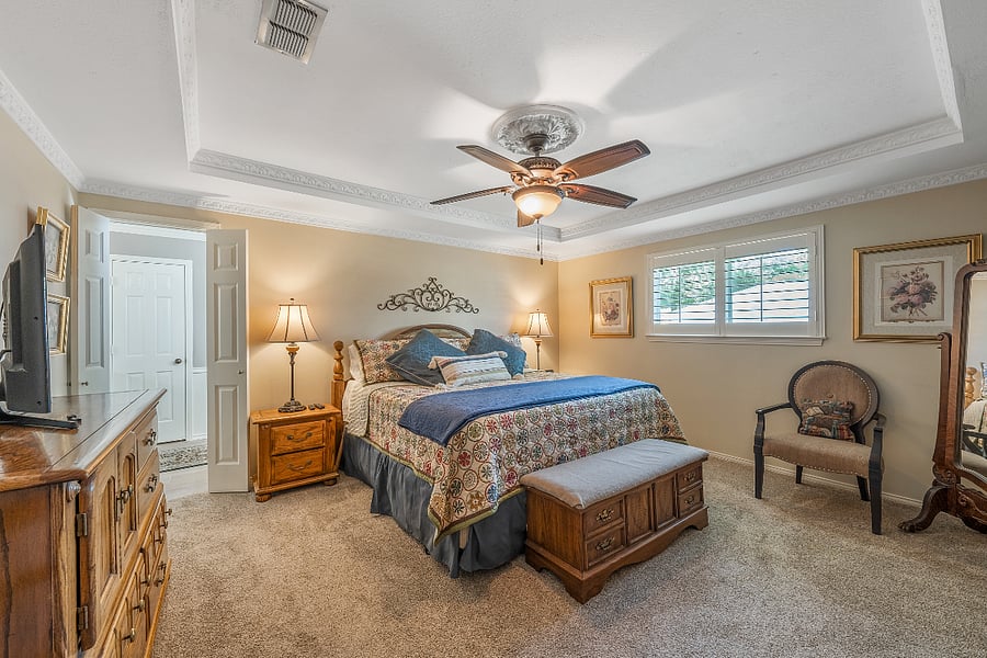 Spacious Primary Bedroom