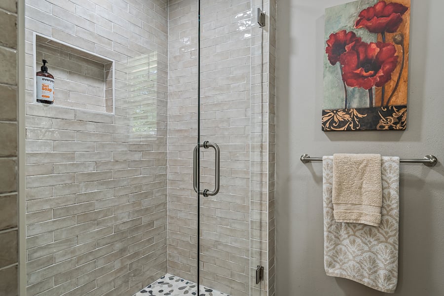 Walk-In Shower in Primary Bath