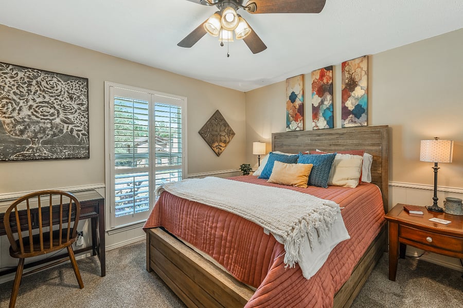 Bedroom #3 - has access to Hall Bath