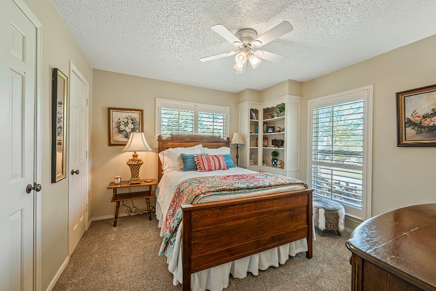 Bedroom #4 - also has access to Hall Bath