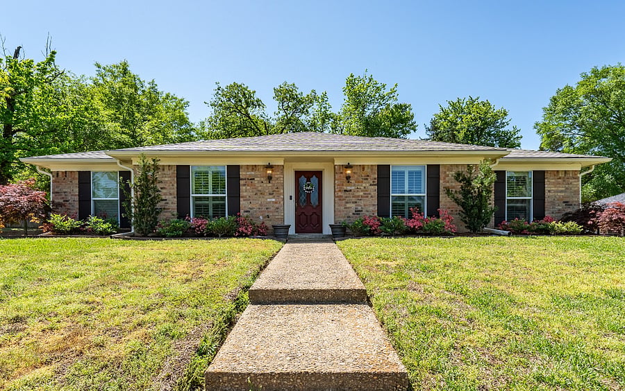 Front of This Comfortable & Convenient Home