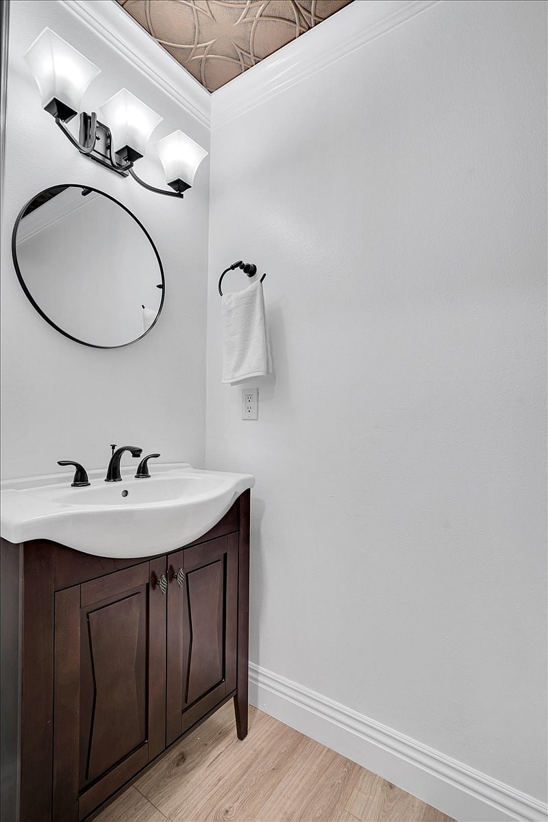 Half bath for guests