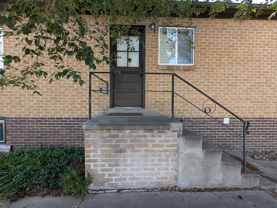 Back/Side Entrance