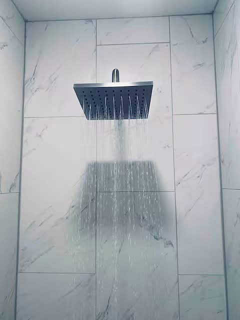 Master bedroom shower