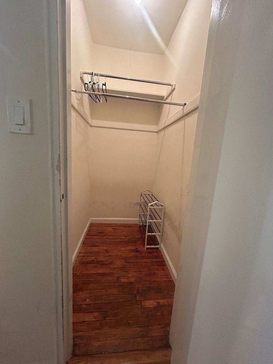 Cavernous storage closet