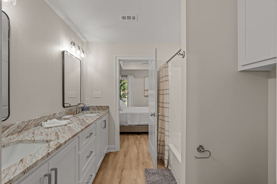 Master bathroom
