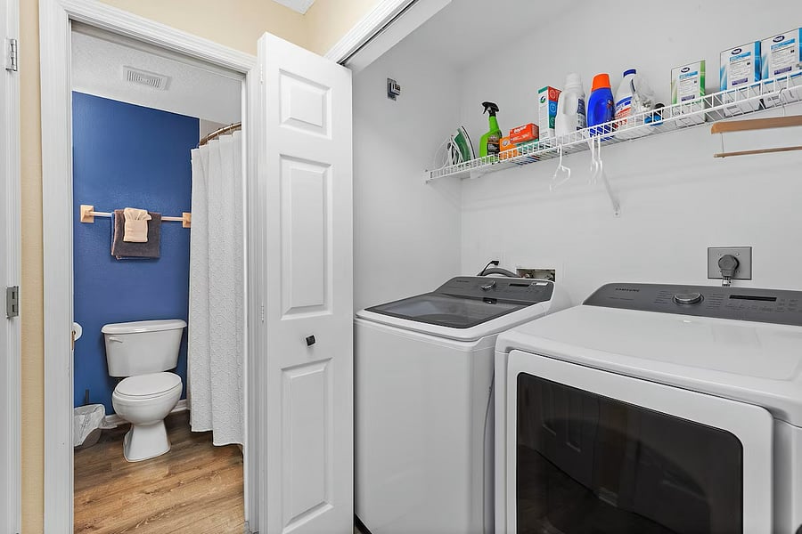 In-unit laundry
