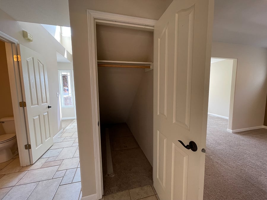 Hall closet