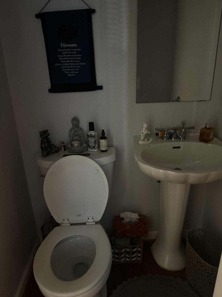 downstairs half bath
