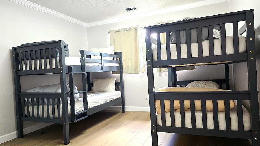 Bedroom # 4: Two bunkbeds