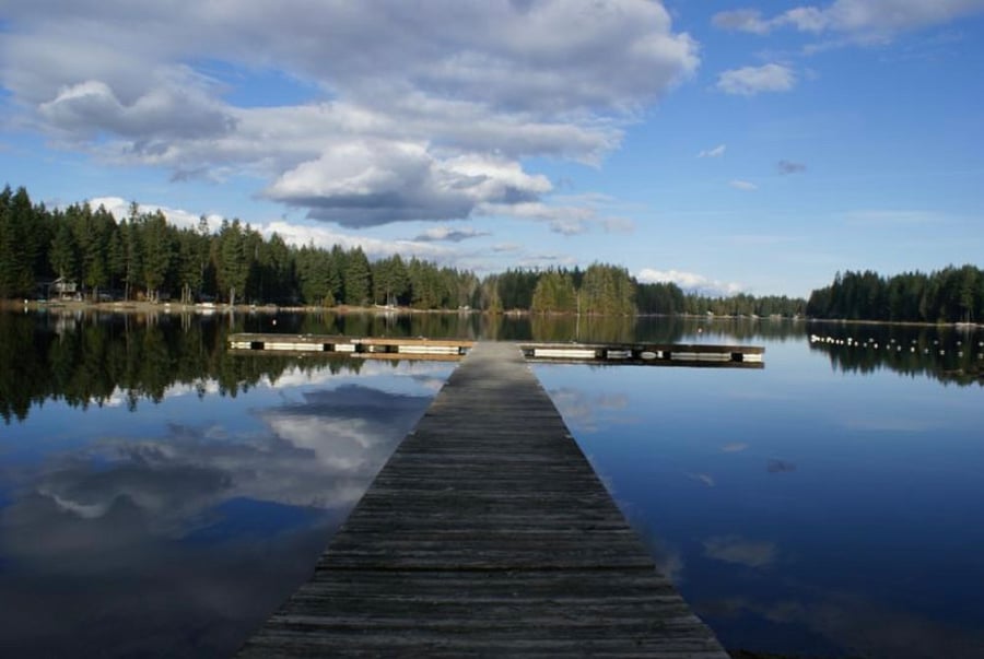 Dock near lake limerick restaurant!