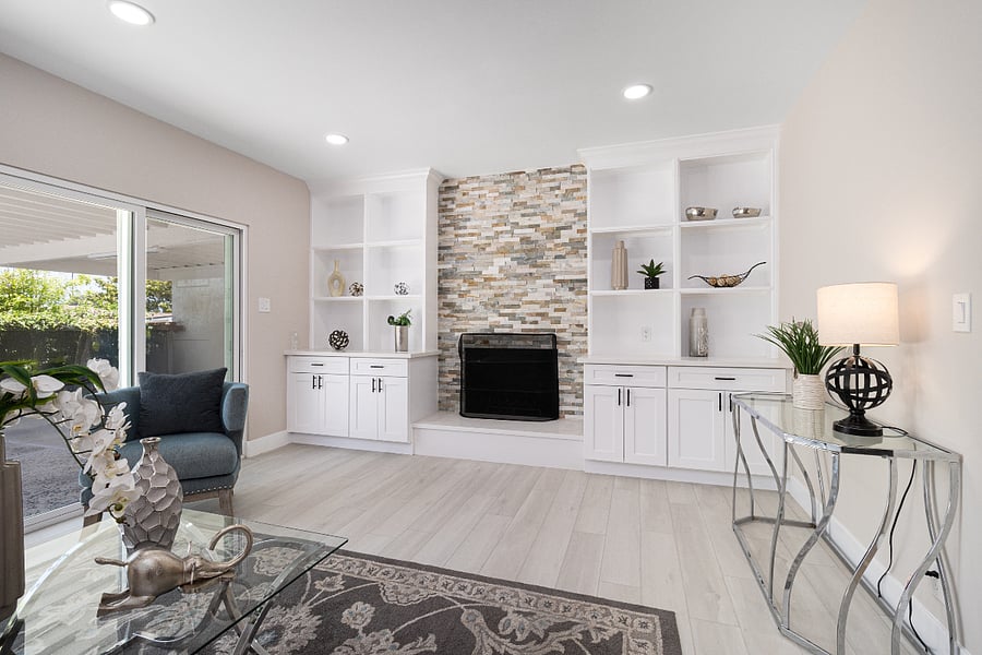 This is staged, furniture will be different upon move in.