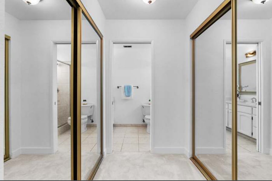 Huge walk-in closet