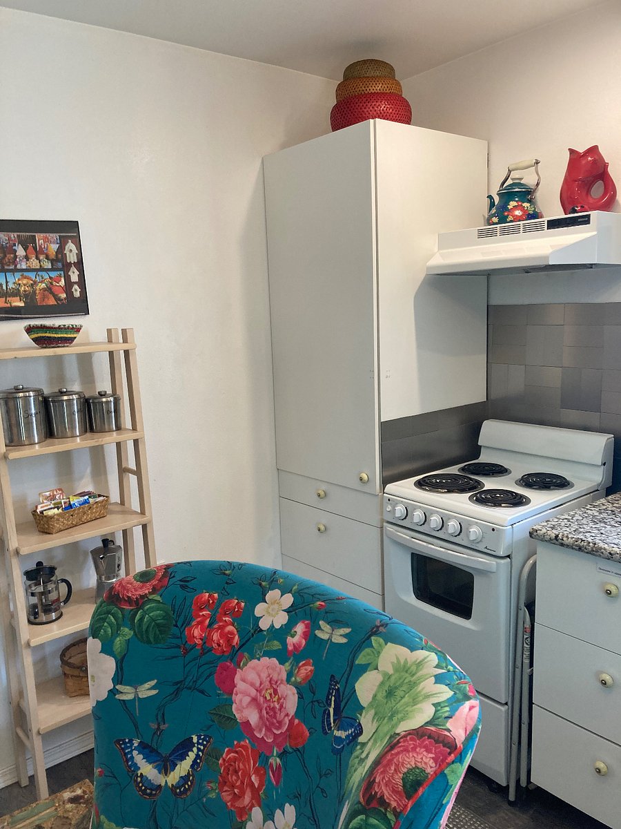 Although the cottage is small, it is comfy and feels very spacious