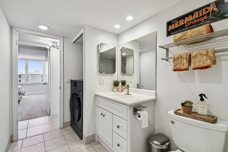Hallway Bathroom