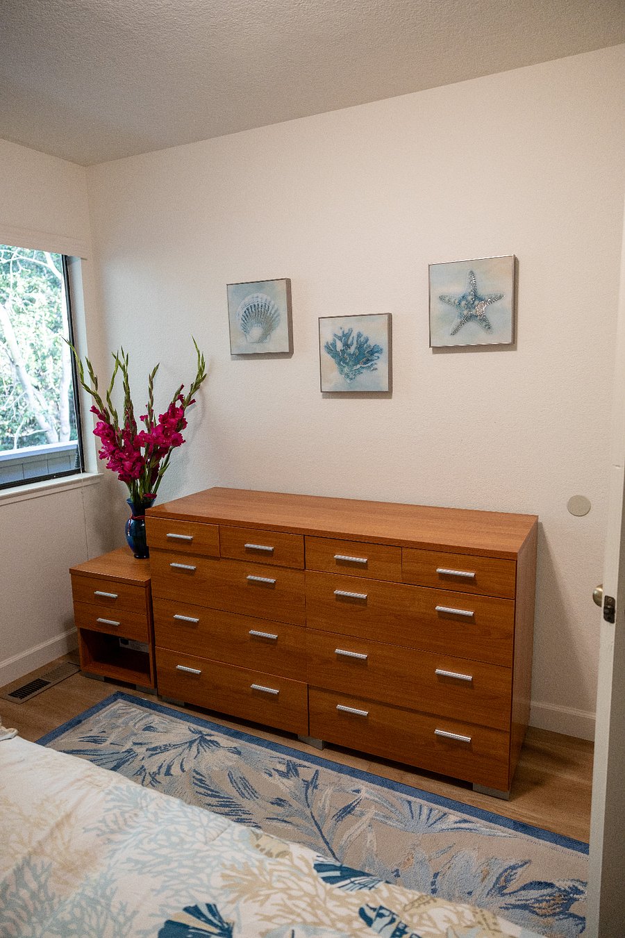 Spacious dresser in optional bedroom