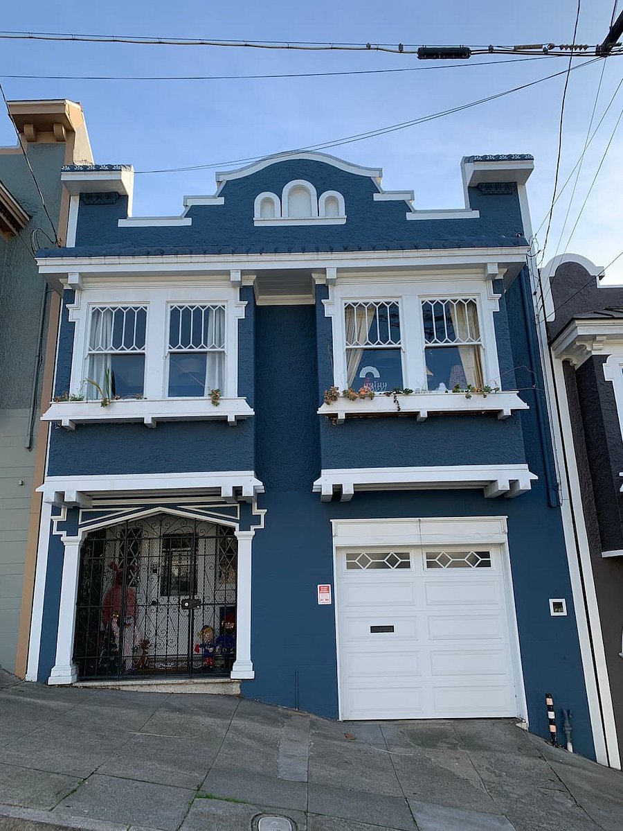 Front of the house.