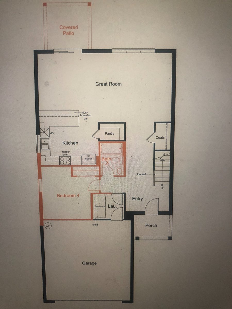 This is the downstairs floorplan.