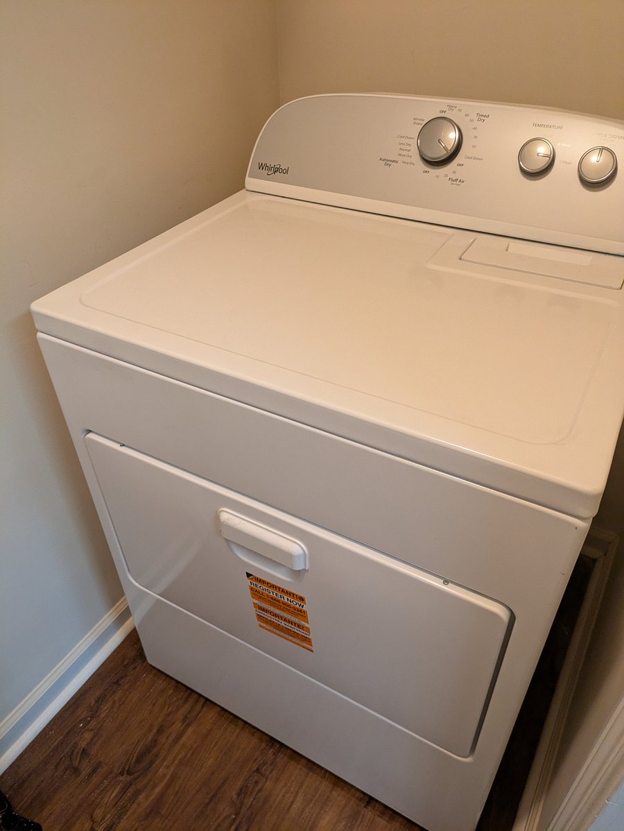 New full size washer and dryer May 2025