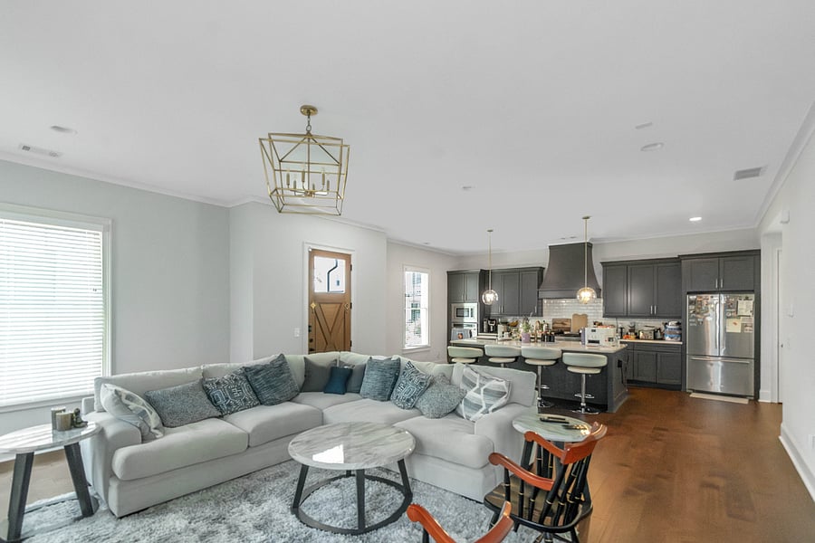 Living Room and Kitchen