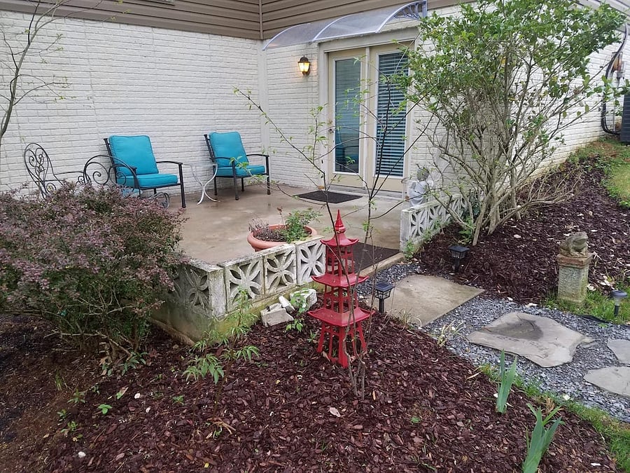 private patio