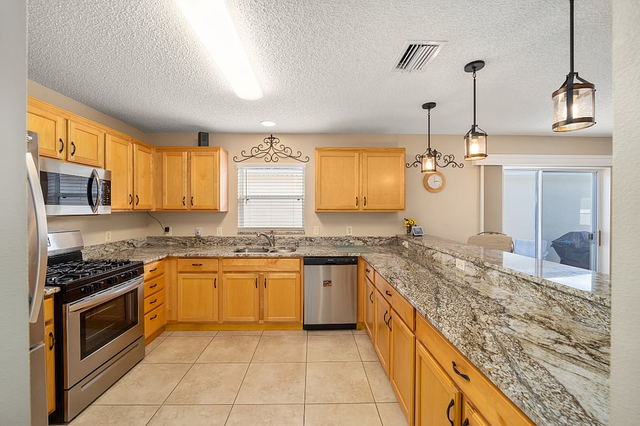 Kitchen from Entryway