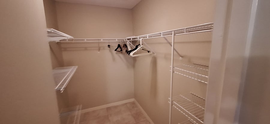 Primary BR walk-in closet