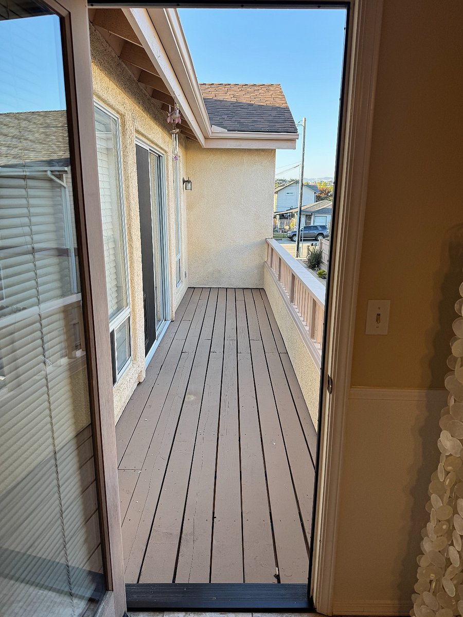 Patio Off Master Bedroom and Living Room
