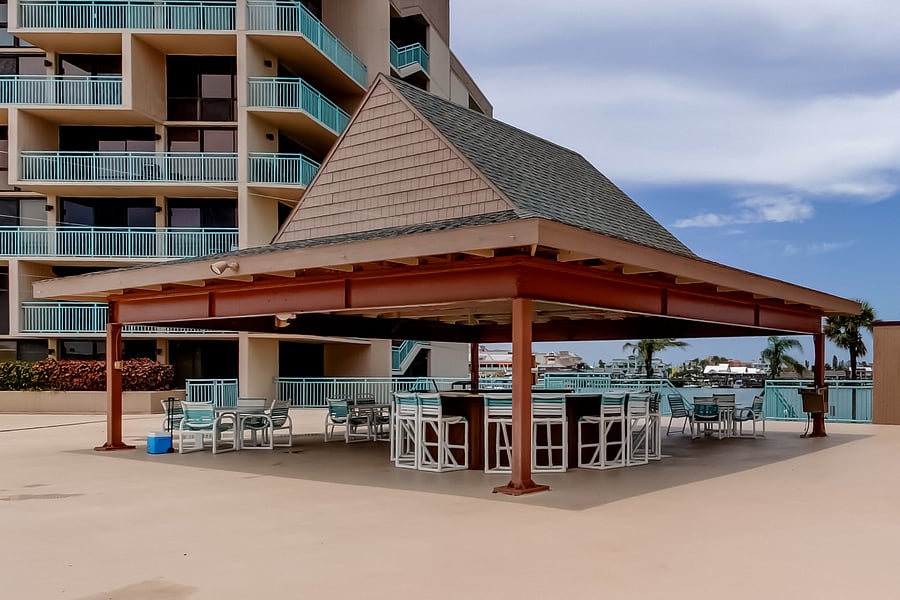 Tiki Bar- Covered area