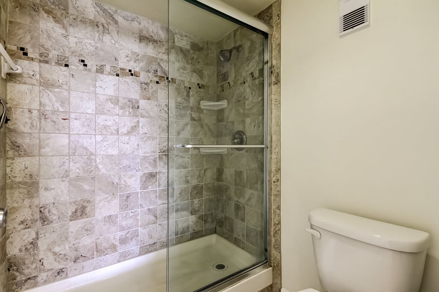 Master Shower and toilet room