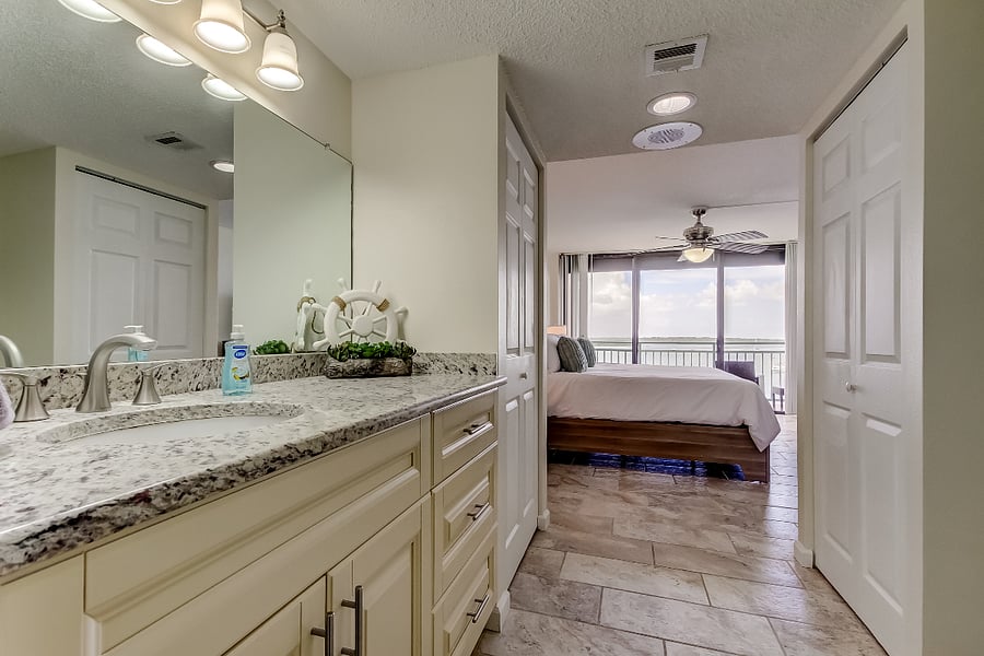 Master Bathroom and hall