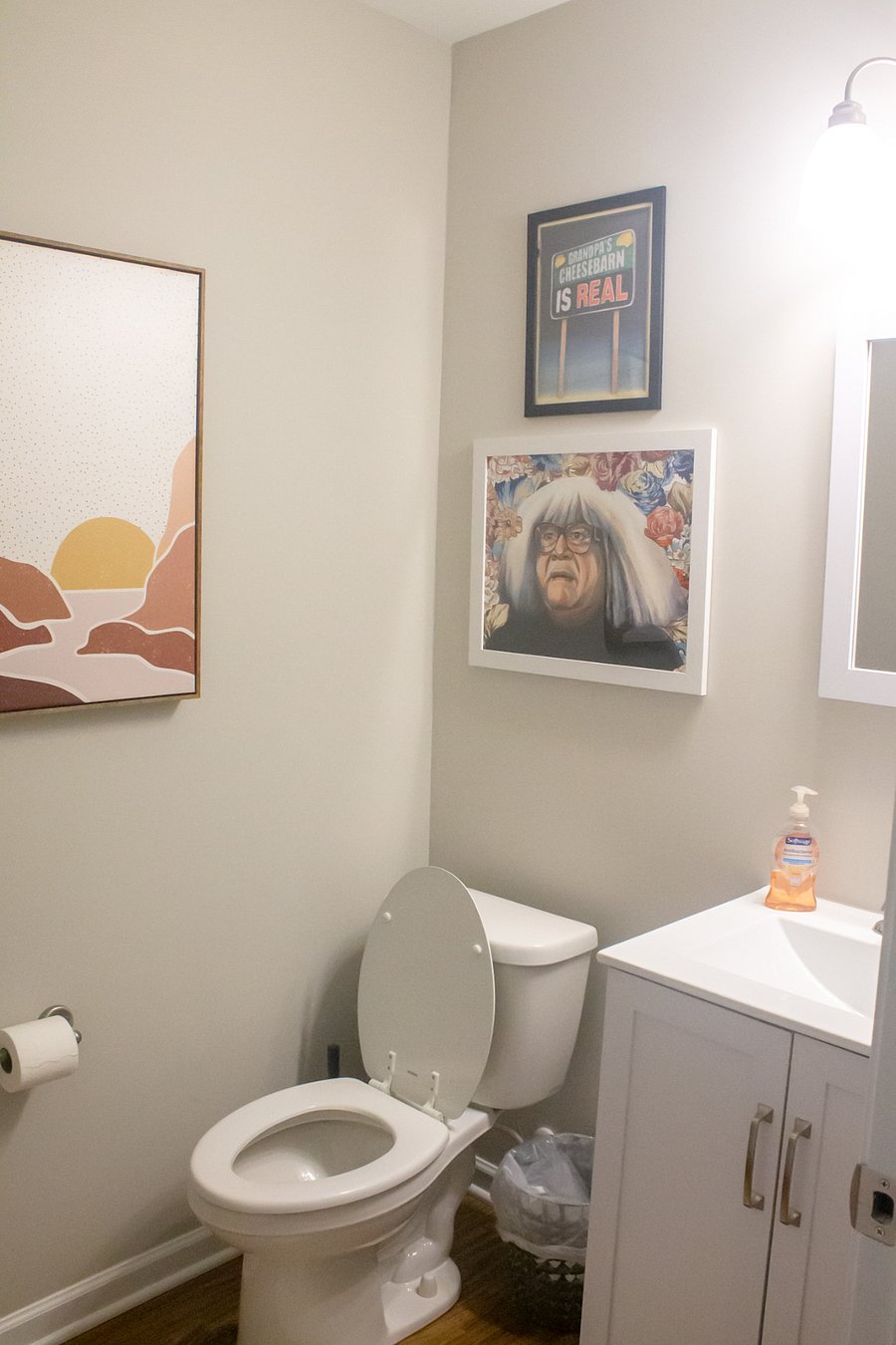Hallway Bathroom