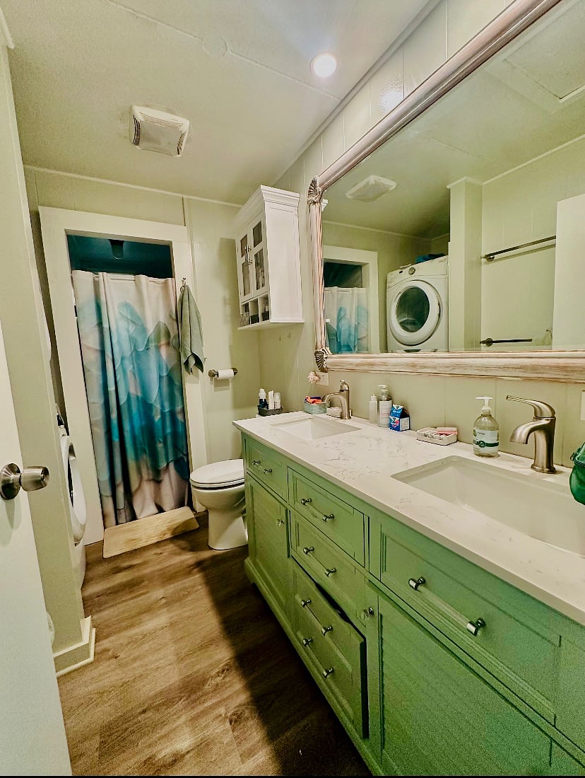 Bathroom- large walk-in shower