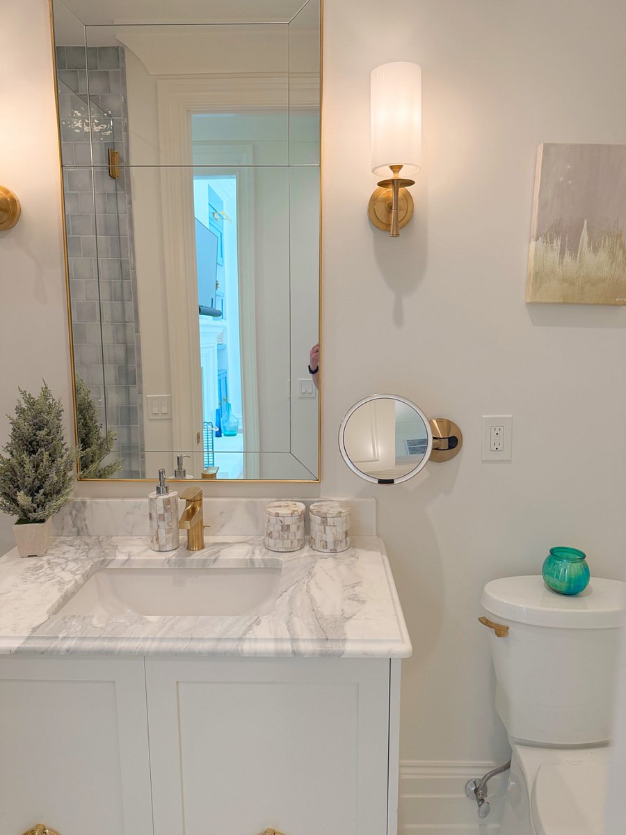 All marble countertops throughout home 