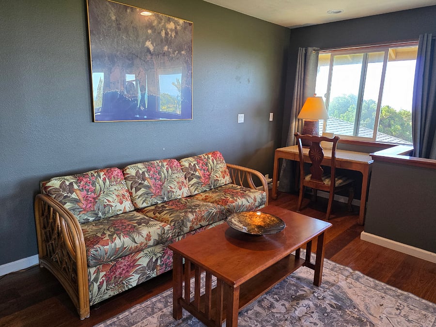 queen size pullout couch with desk