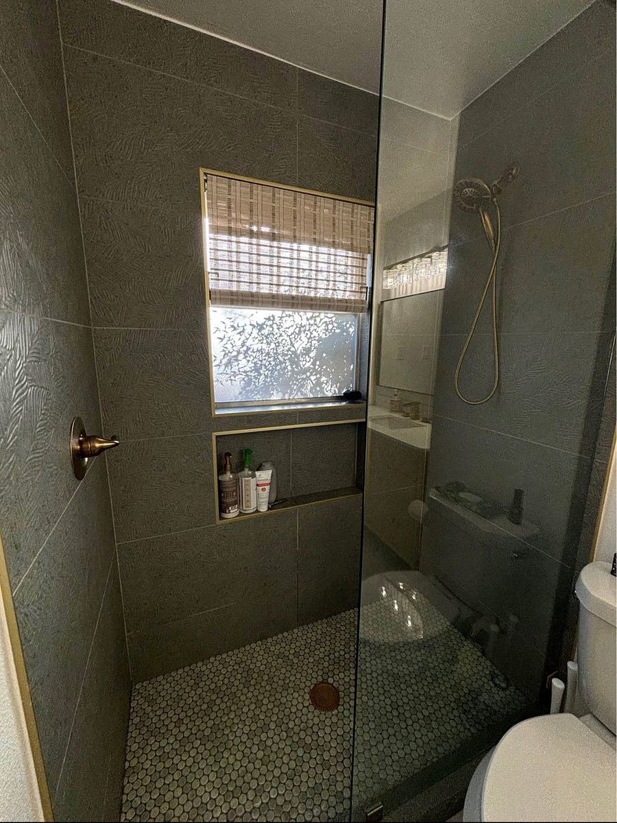 Walk in shower