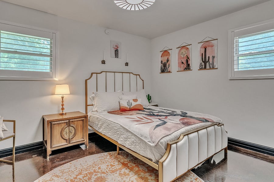 Comfortable, quiet sleeping quarters for restorative rest.