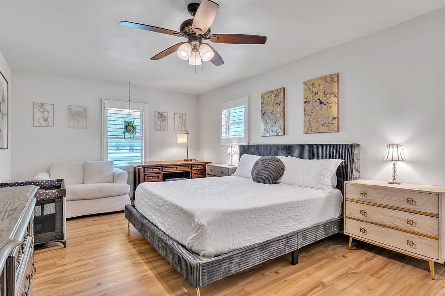 Comfortable, quiet sleeping quarters for restorative rest.